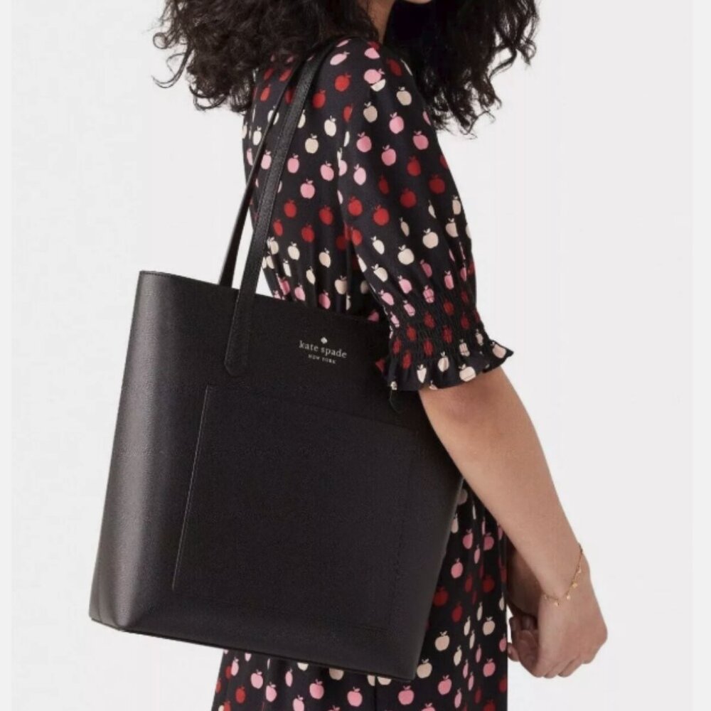 Kate Spade New York Daily Large Tote Black Saffiano K8662 NWT $359 Retail - Picture 4 of 6